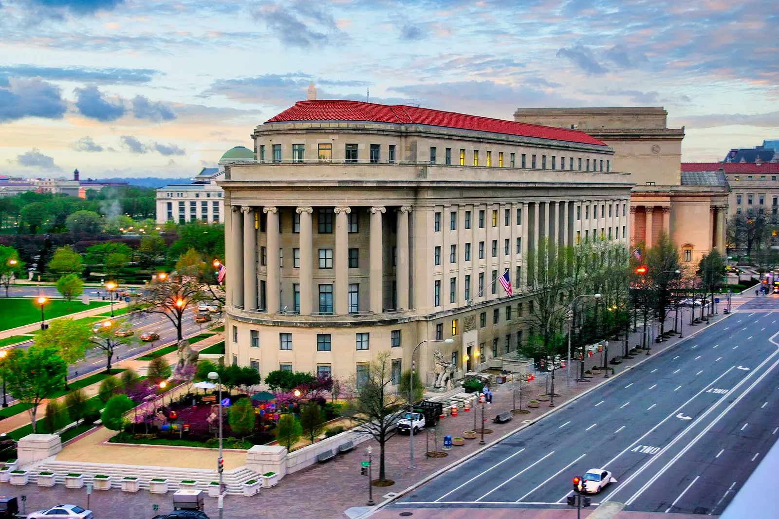 File photo of the Apex Building, headquarters of the Federal Trade Commission, in Washington, D.C.